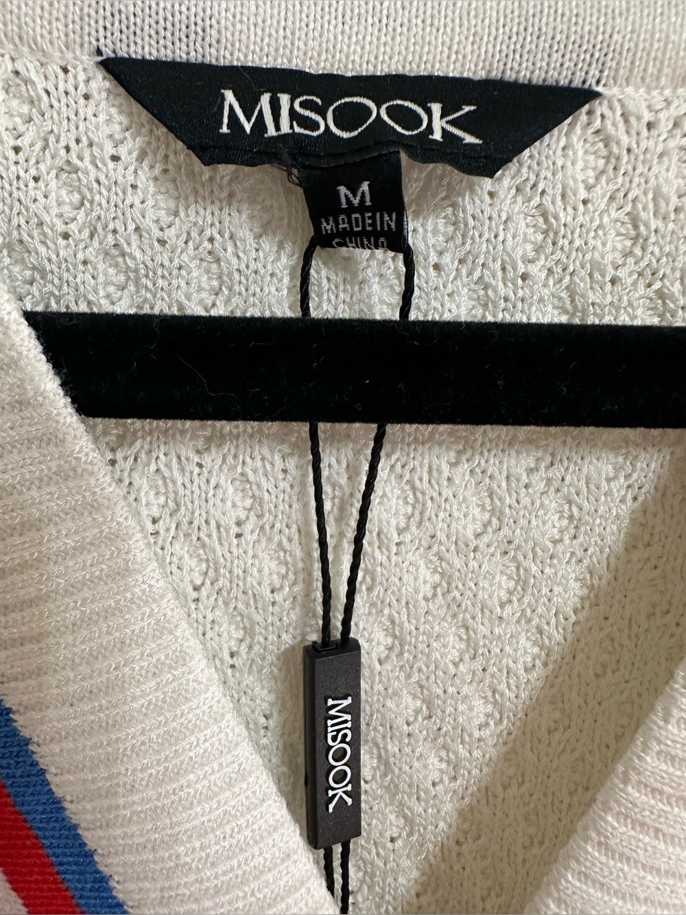 Misook Diamond Stitch Sheath Sweater Dress Size M $378 *flaw - Picture 10 of 12